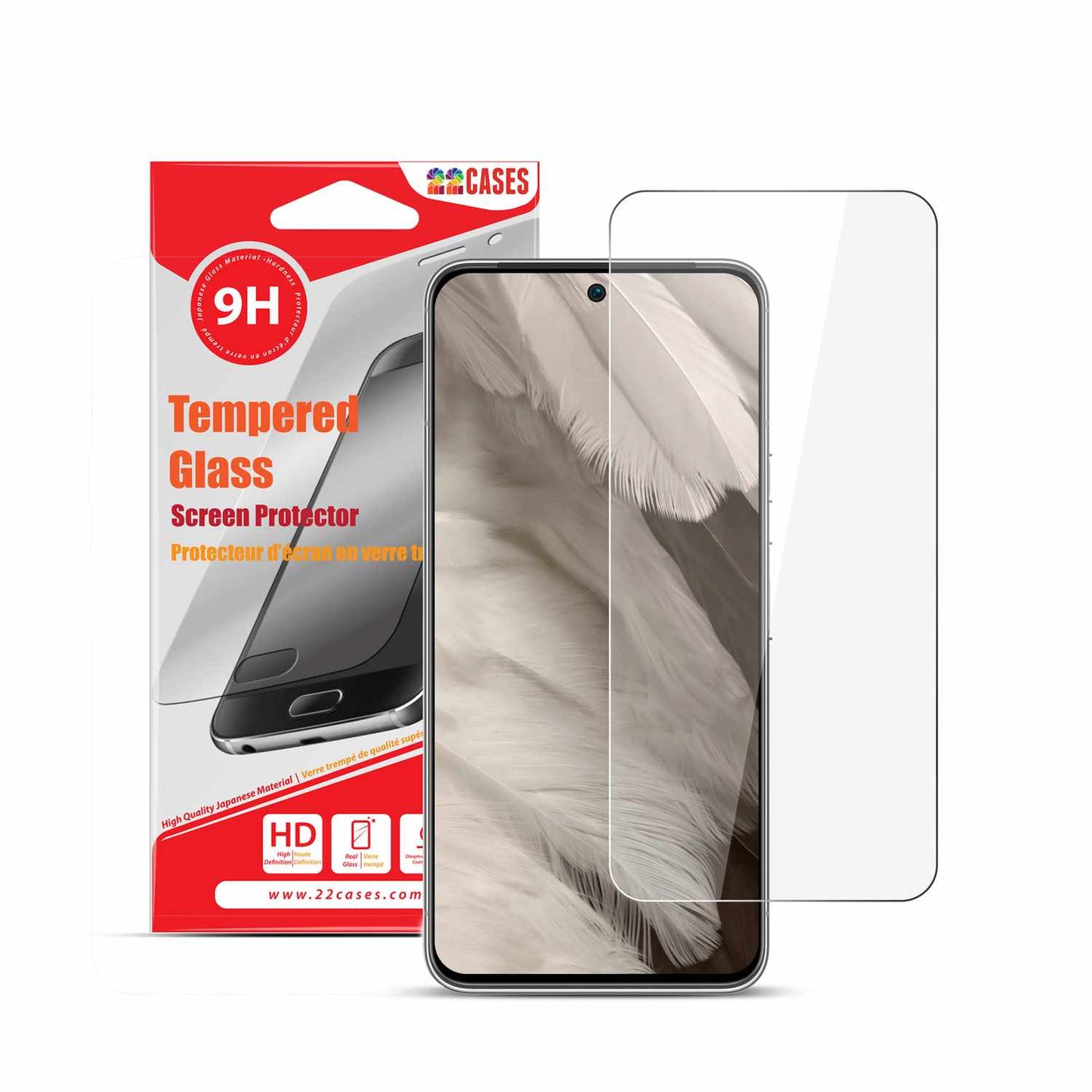 22SPGPIX8 Tempered Glass Screen Protector Pixel 8