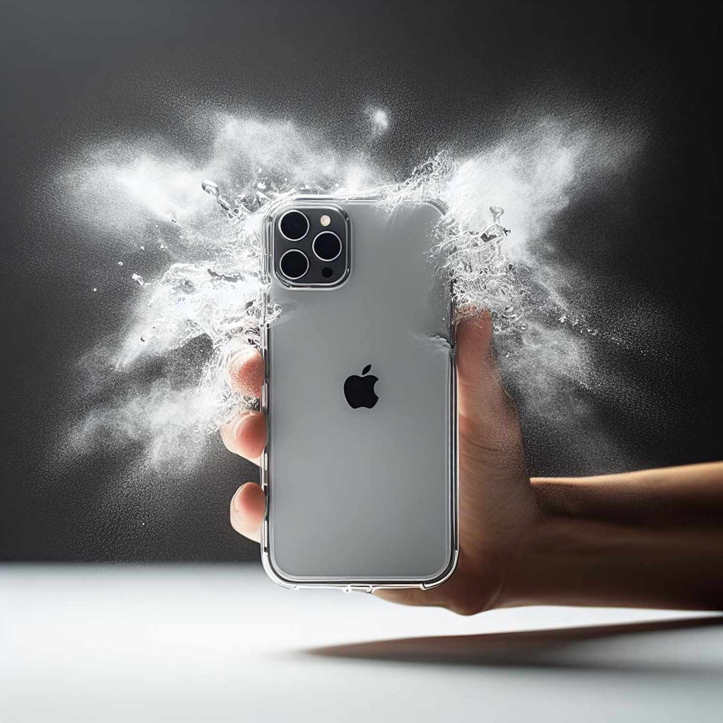 BEDZLIP15 DropZone Air Case iPhone 16e/15/14/13 Clear