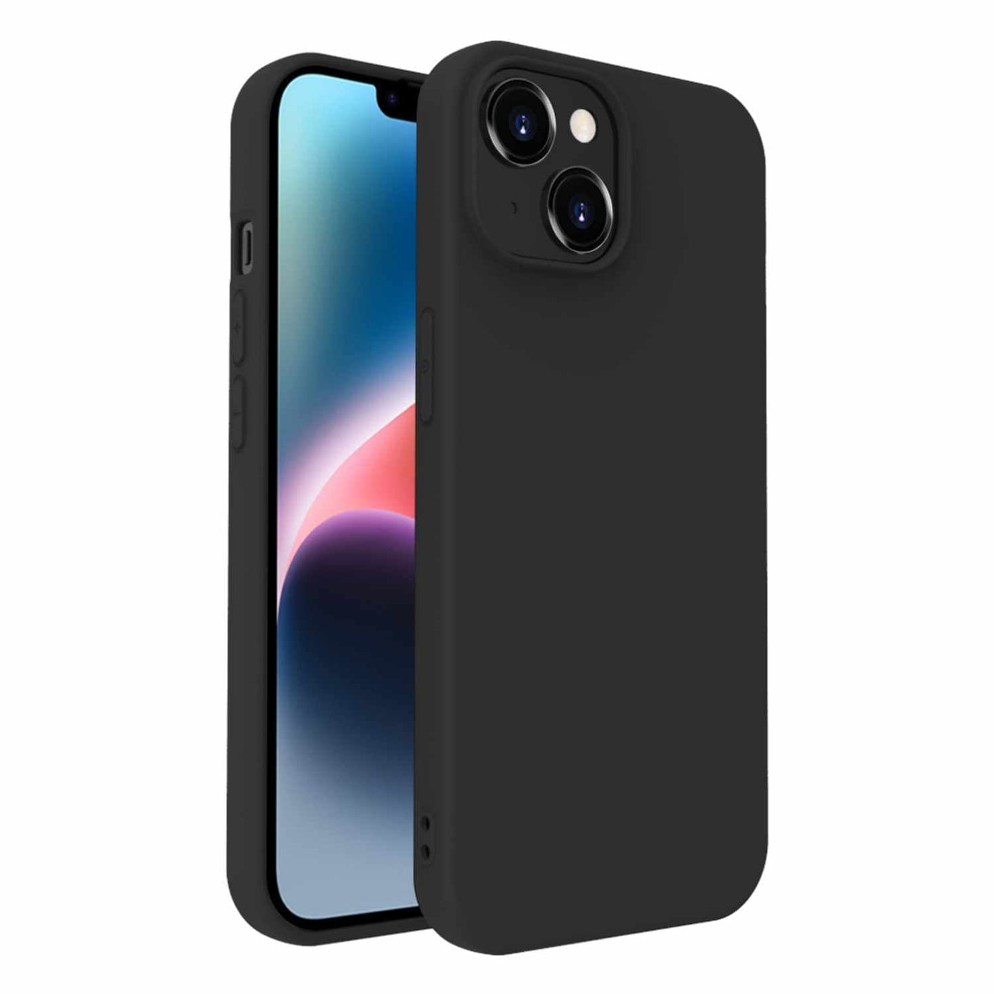 BEGSIP15 Gel Skin Case iPhone 16e/15/14/13 Black