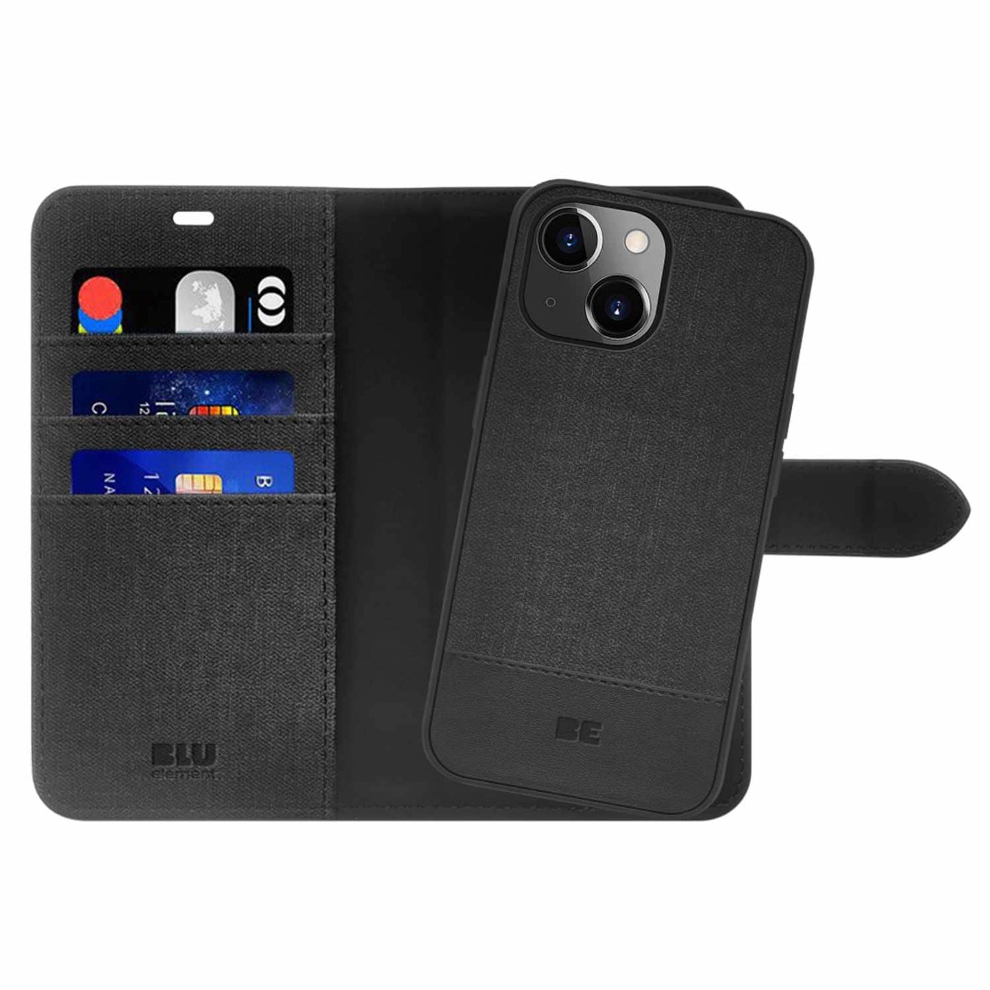 BE2I1FIP15B Folio 2-in-1 Case iPhone 16e/15/14/13 Black