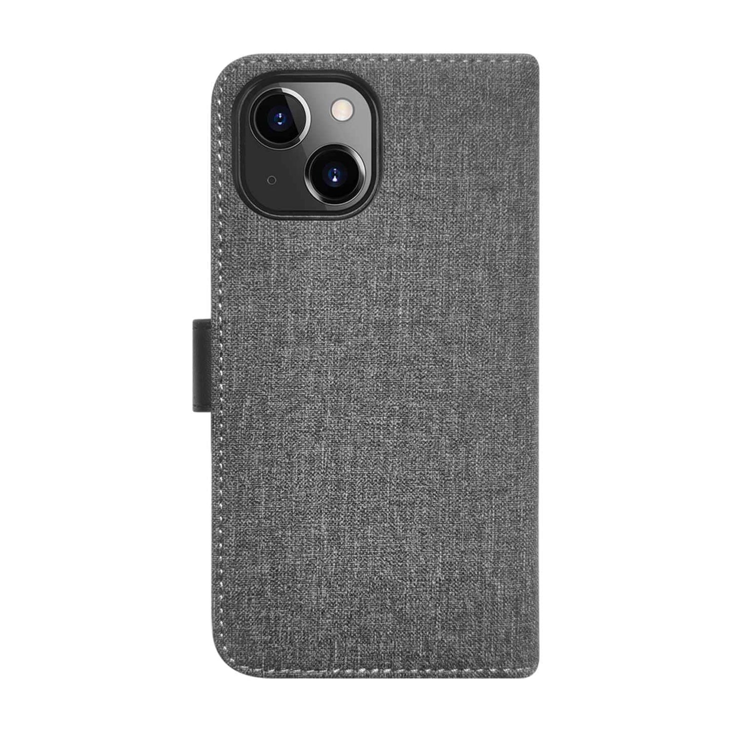 BE2I1FWMSIP15G Folio 2-in-1 MagSafe Case iPhone 16e/15/14/13 Gravity Grey