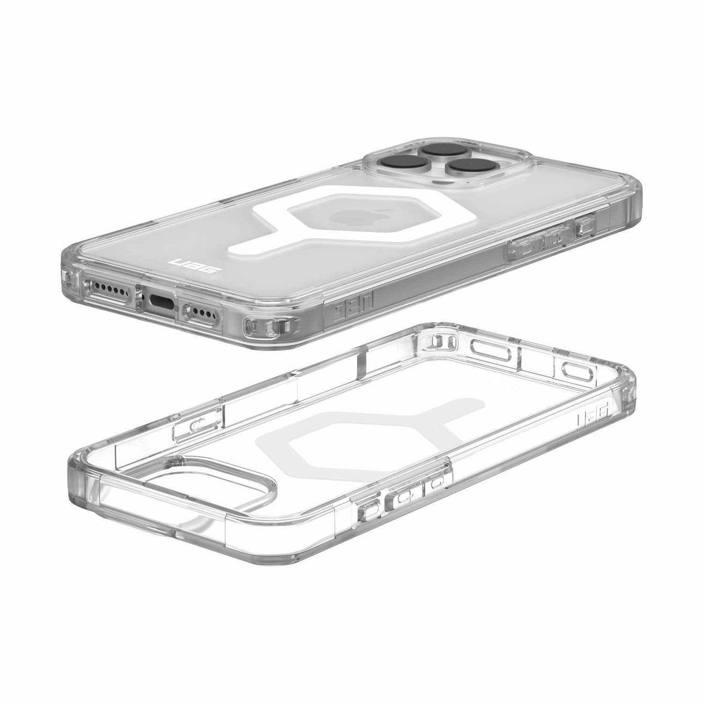 114481114341 Plyo MagSafe Rugged Case iPhone 16 Pro Max Ice/White