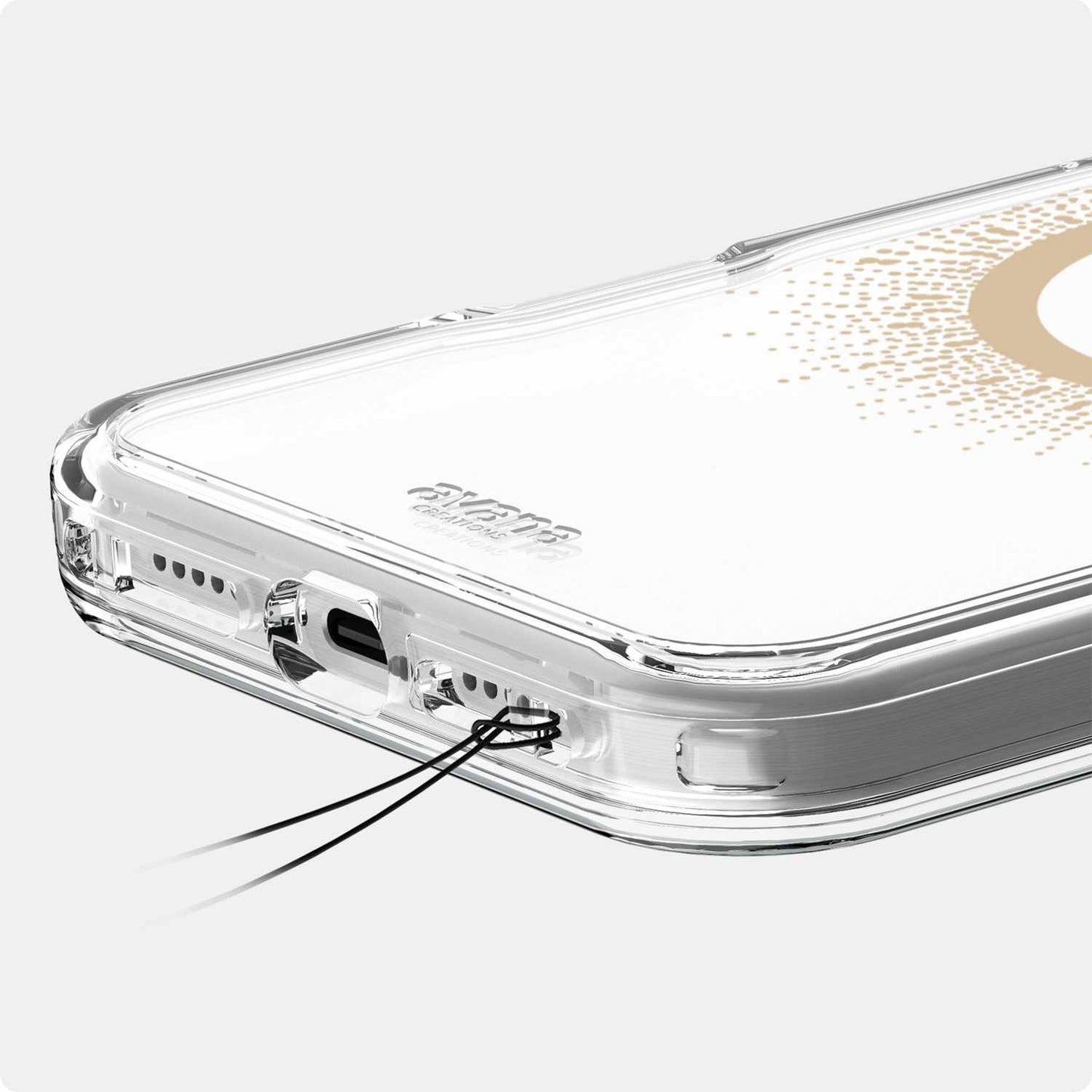 AP6UAVMAUGOLD Aura MagSafe Case iPhone 16 Pro Max Gold