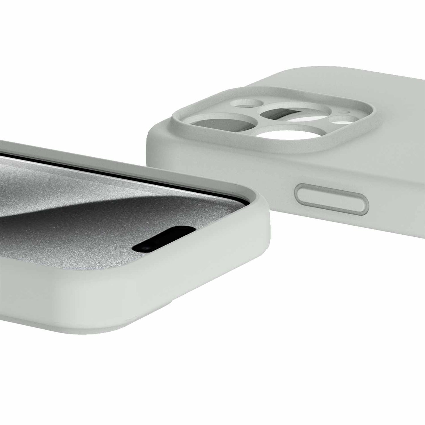 AP6UAVSIKPETE Velvet MagSafe Case iPhone 16 Pro Max Pewter