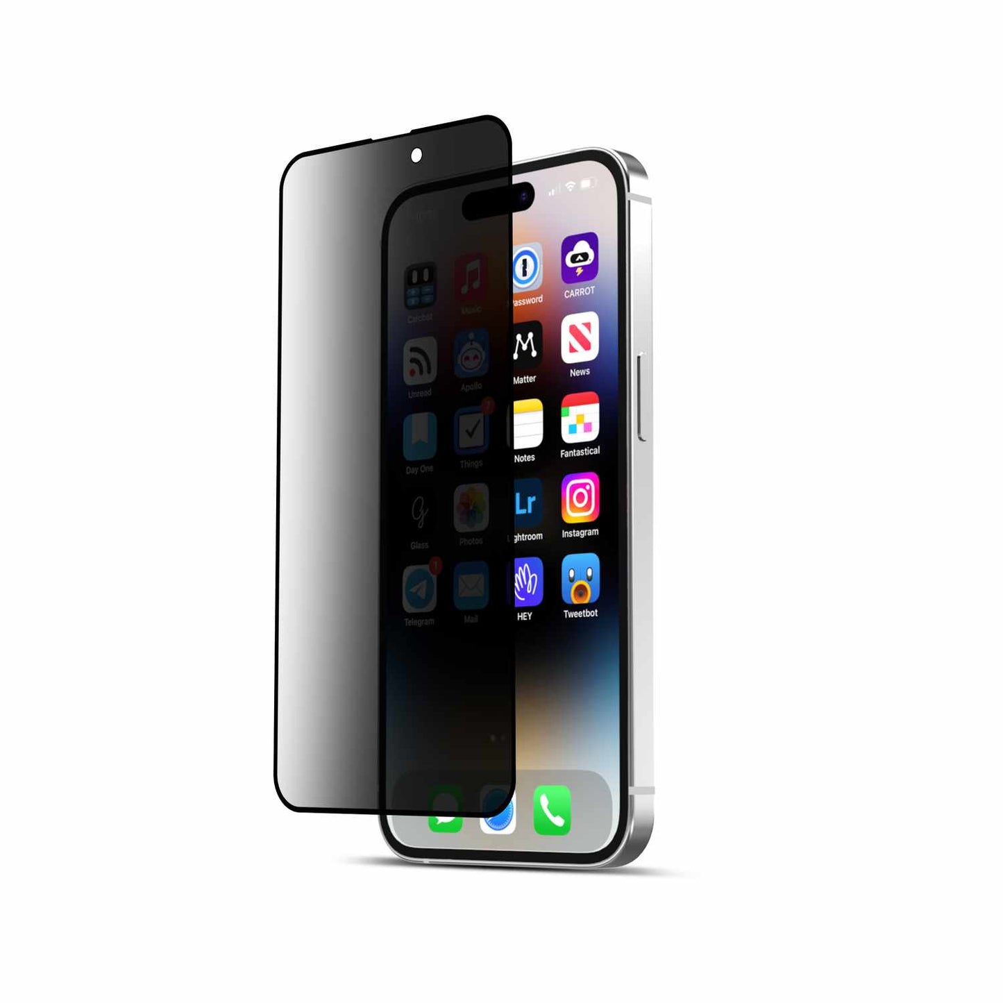 22PRISPIP15PRMAX Privacy Tempered Glass iPhone 15 Pro Max