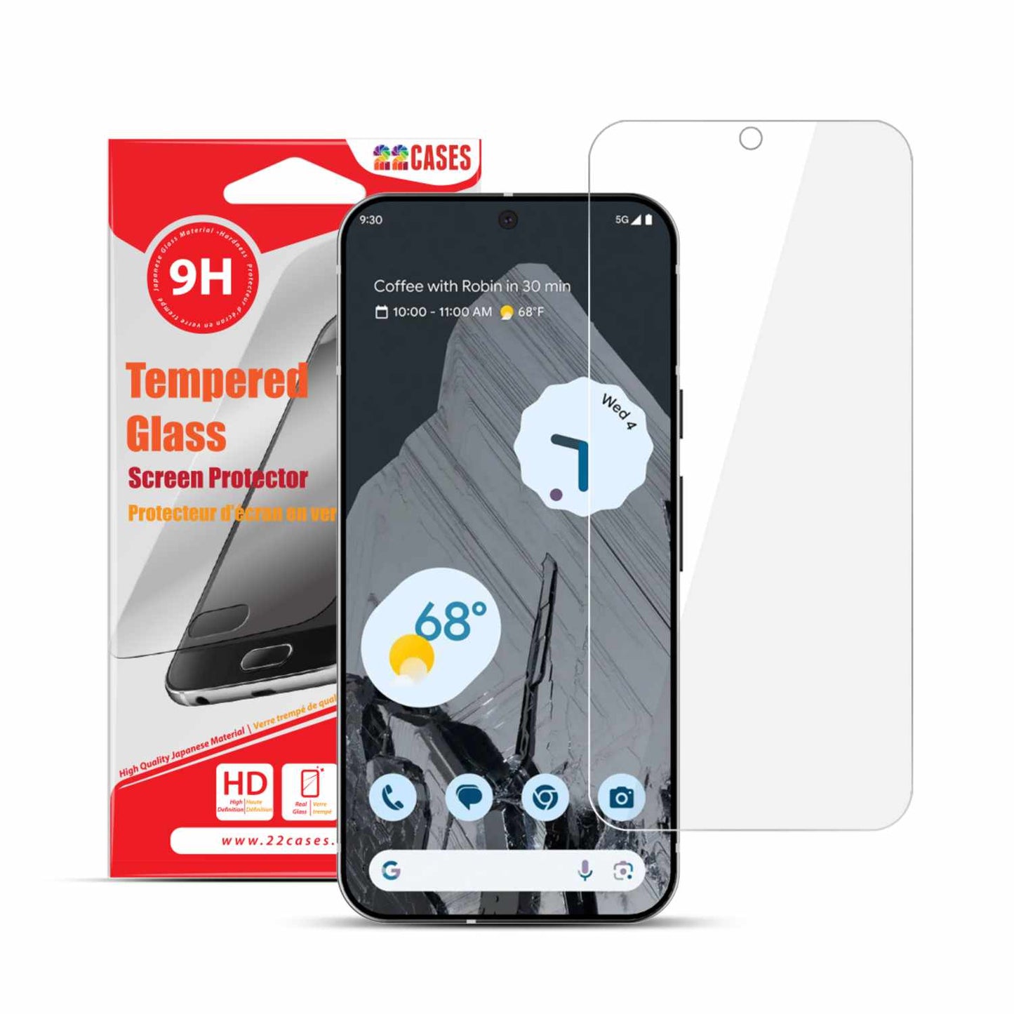 22SPGPIX9XL Tempered Glass Screen Protector Pixel 9 Pro XL