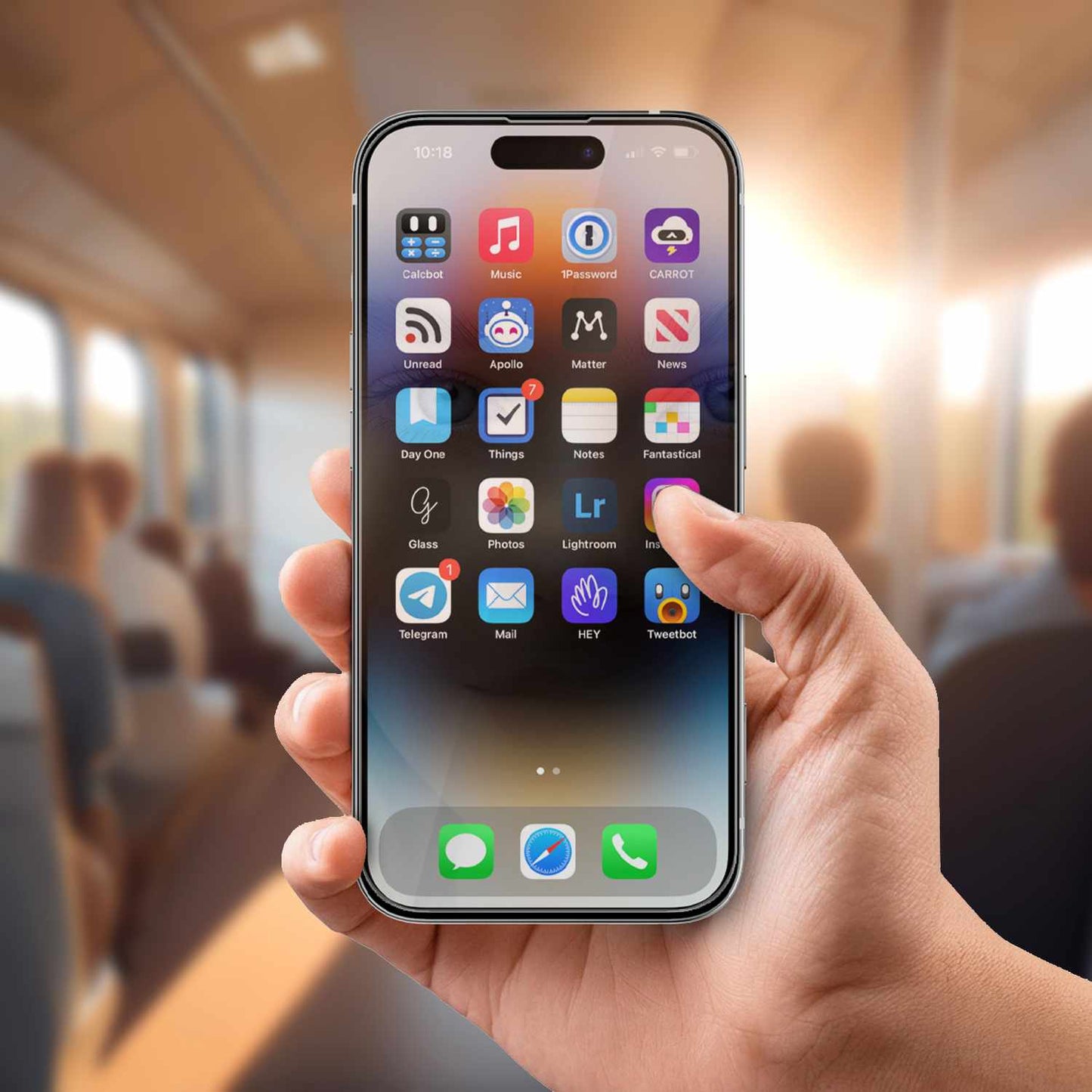 22PRISPIP16PR Privacy Tempered Glass iPhone 16 Pro