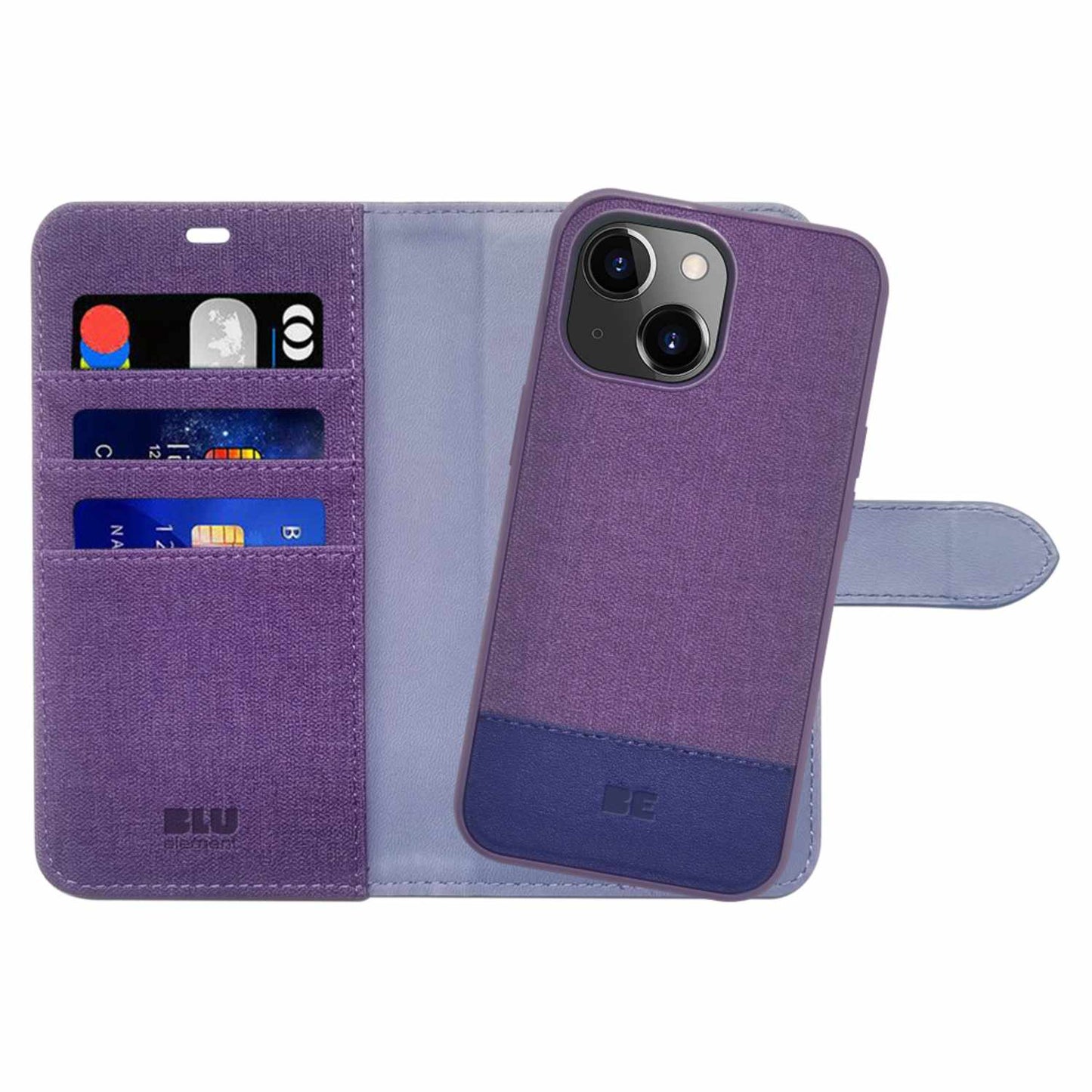 BE2I1FIP15P Folio 2-in-1 Case iPhone 16e/15/14/13 Purple Haze