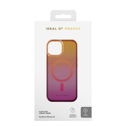 IDCLCMSI2361466 Clear Case MagSafe iPhone 16e/15/14/13 Vibrant Ombre