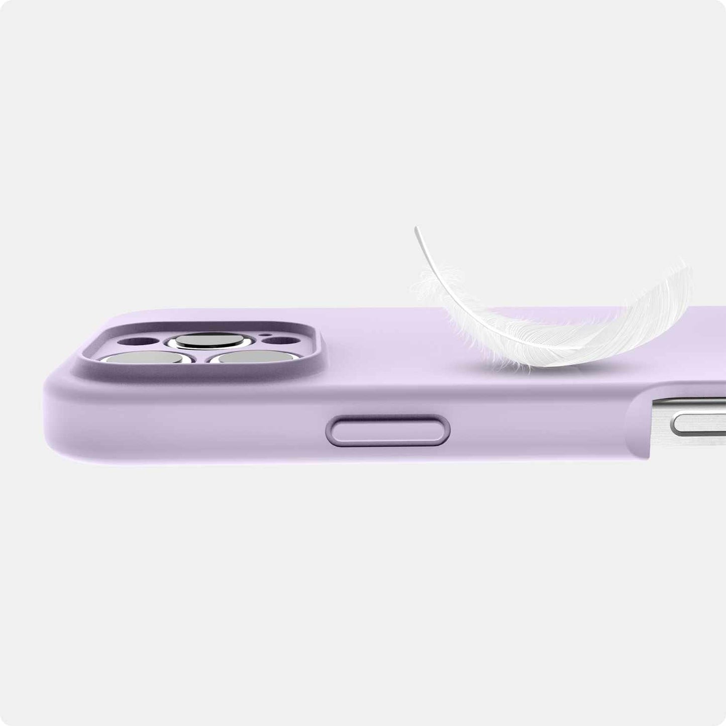 AP6UAVSIKLIPP Velvet MagSafe Case iPhone 16 Pro Max Lavender