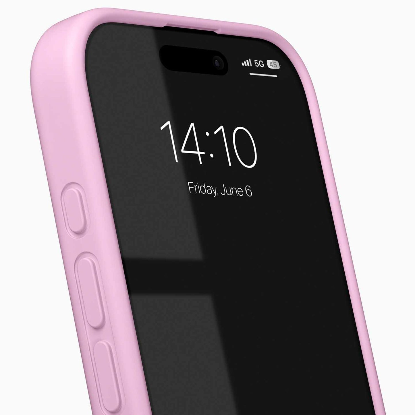 IDSICMSI2461498 Silicone Case MagSafe iPhone 16 Bubble Gum Pink