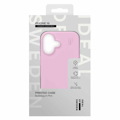 IDSICMSI2461498 Silicone Case MagSafe iPhone 16 Bubble Gum Pink