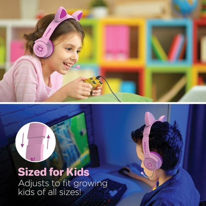 HyperGear® Kombat Kitty Gaming Headset for Kids - GekkoTech