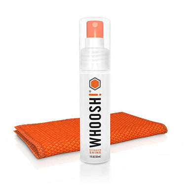 WHOOSH! SCREEN SHINE 30ML GO SPRAY WITH 1 CLOTH 6IN X 6IN - GekkoTech