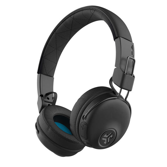 JLab Audio - Studio Bluetooth Wireless On-Ear Headphone Black - GekkoTech