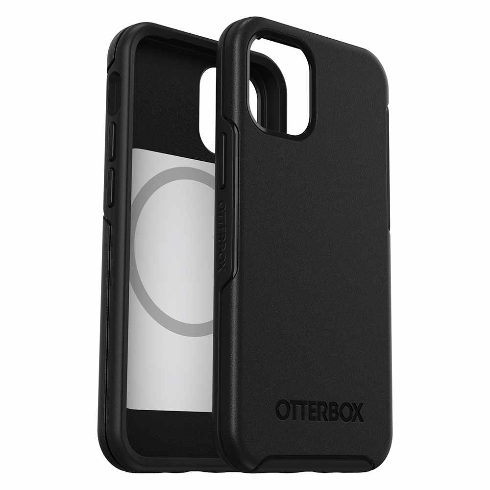 Otterbox - Symmetry+ with MagSafe Protective Case Black for iPhone 12 mini - GekkoTech