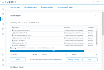 EMSISOFT Anti-Malware - 3 PC | 1 Year - GekkoTech